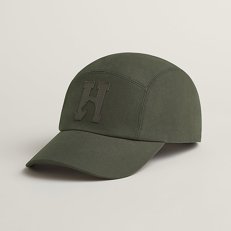 Nevada H'Cheval cap - Green | Hermès Poland